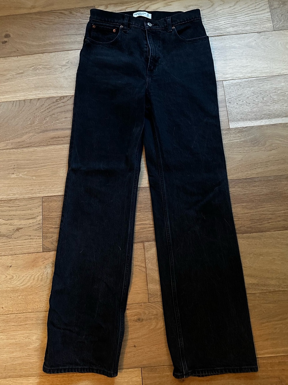 Abercrombie & Fitch Black 90’s Relaxed Women's Jeans